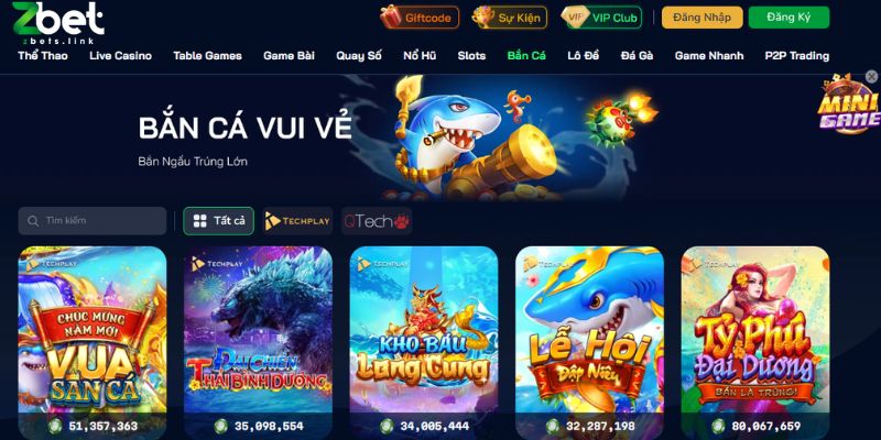 Giới thiệu bắn cá zbet